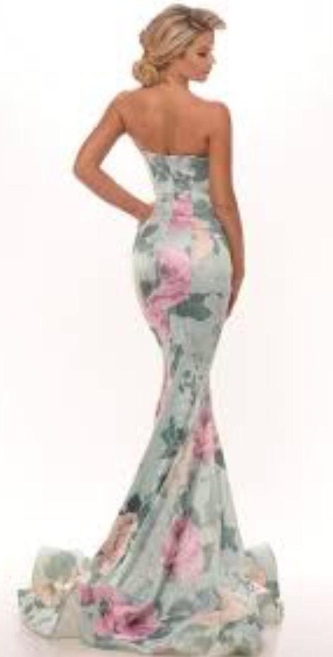 PORTIA & SCARLETT STELLA FLORAL GOWN for rent on The Volte - main image