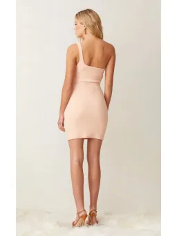 Bec & Bridge Ruby Mini Dress Peach Size AU 6  for rent on The Volte - image 3