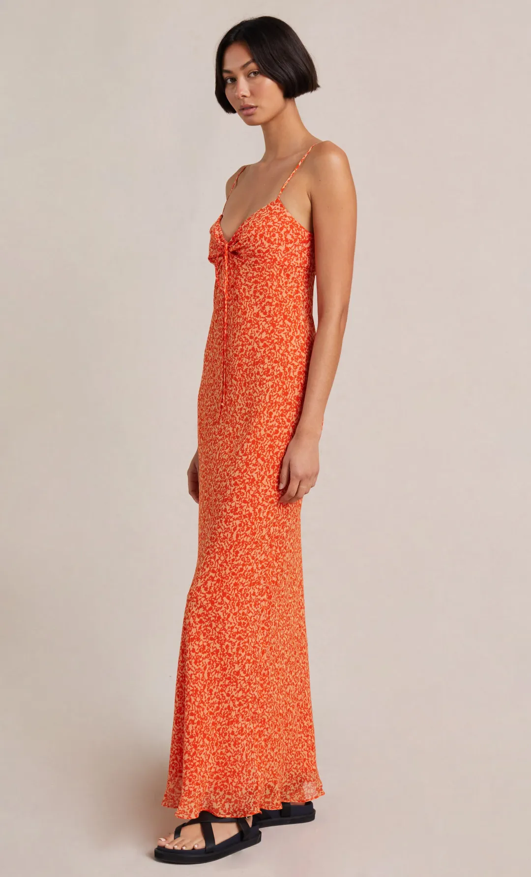 Bec and Bridge Cheri Maxi Dress Print Size 6 for rent on The Volte - main image
