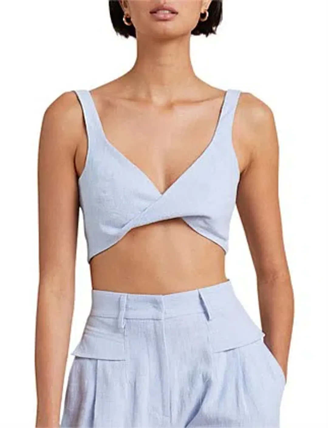 Bec and Bridge Phoebe Top and Pants Set Blue Size 8 for rent on The Volte - main image