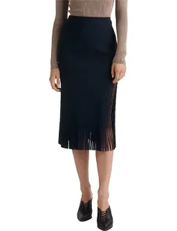 Dion Lee Triangle Perf Skirt Black Size 12 for rent on The Volte - image 3