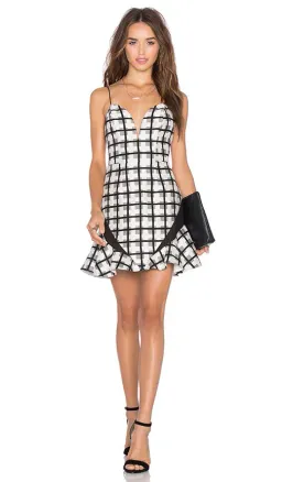 NBD Daylight Bliss Mini Dress Print Size 10  for rent on The Volte - image 1