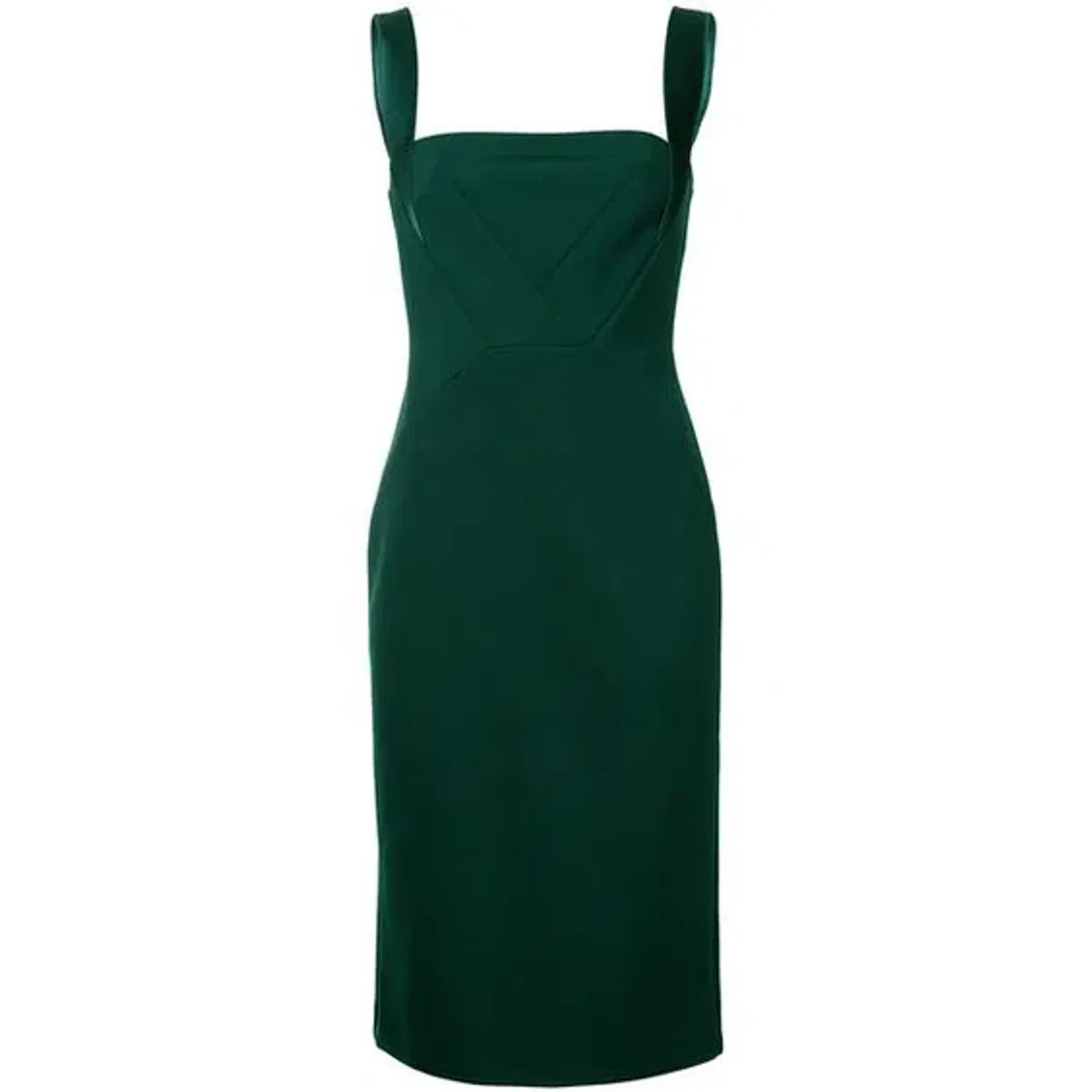 Dion Lee Spliced Pinafore Dress Green Size 8 for rent on The Volte - main image