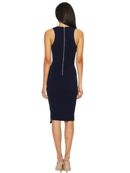 Bec & Bridge Luminous Plunge Dress Blue Size AU 6 for rent on The Volte - image 2
