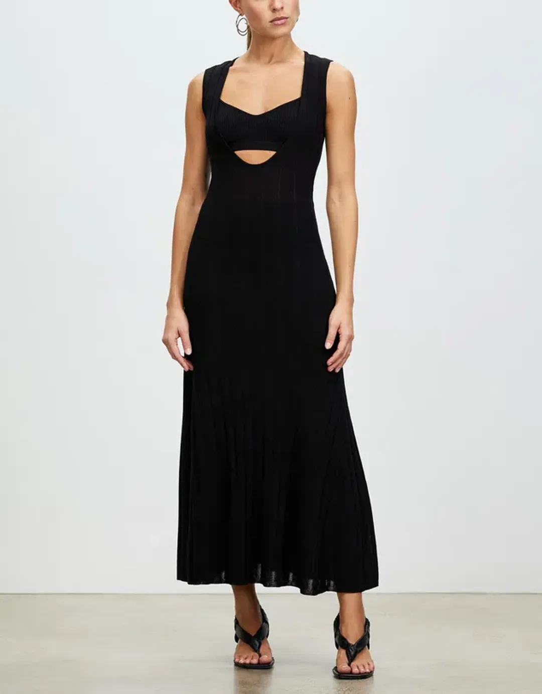 Hansen & Gretel Zanita Dress Black Size 8 for rent on The Volte - main image