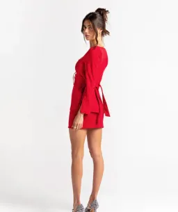 Arcina Ori Selena Set Red Size 8 for rent on The Volte - image 3