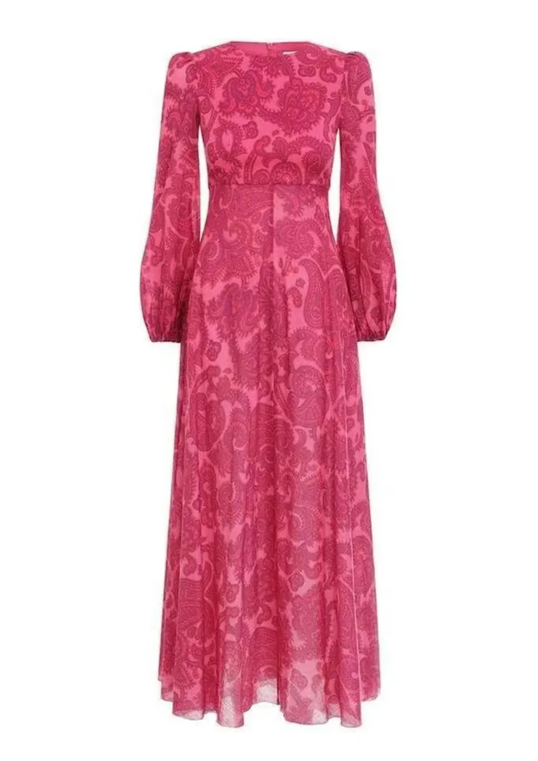 Zimmermann Edie High Neck Dress Print Size 3 / Au 14 for rent on The Volte - main image