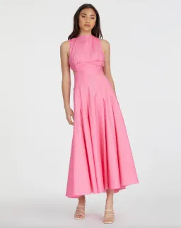 Camilla and Marc Vanderlin Maxi Dress Pink Size 6 for rent on The Volte - image 1