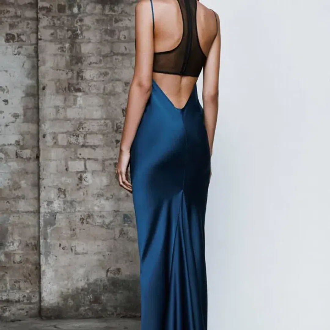 Lexi Zarni Dress Cerulean Blue Size 8 for rent on The Volte - main image