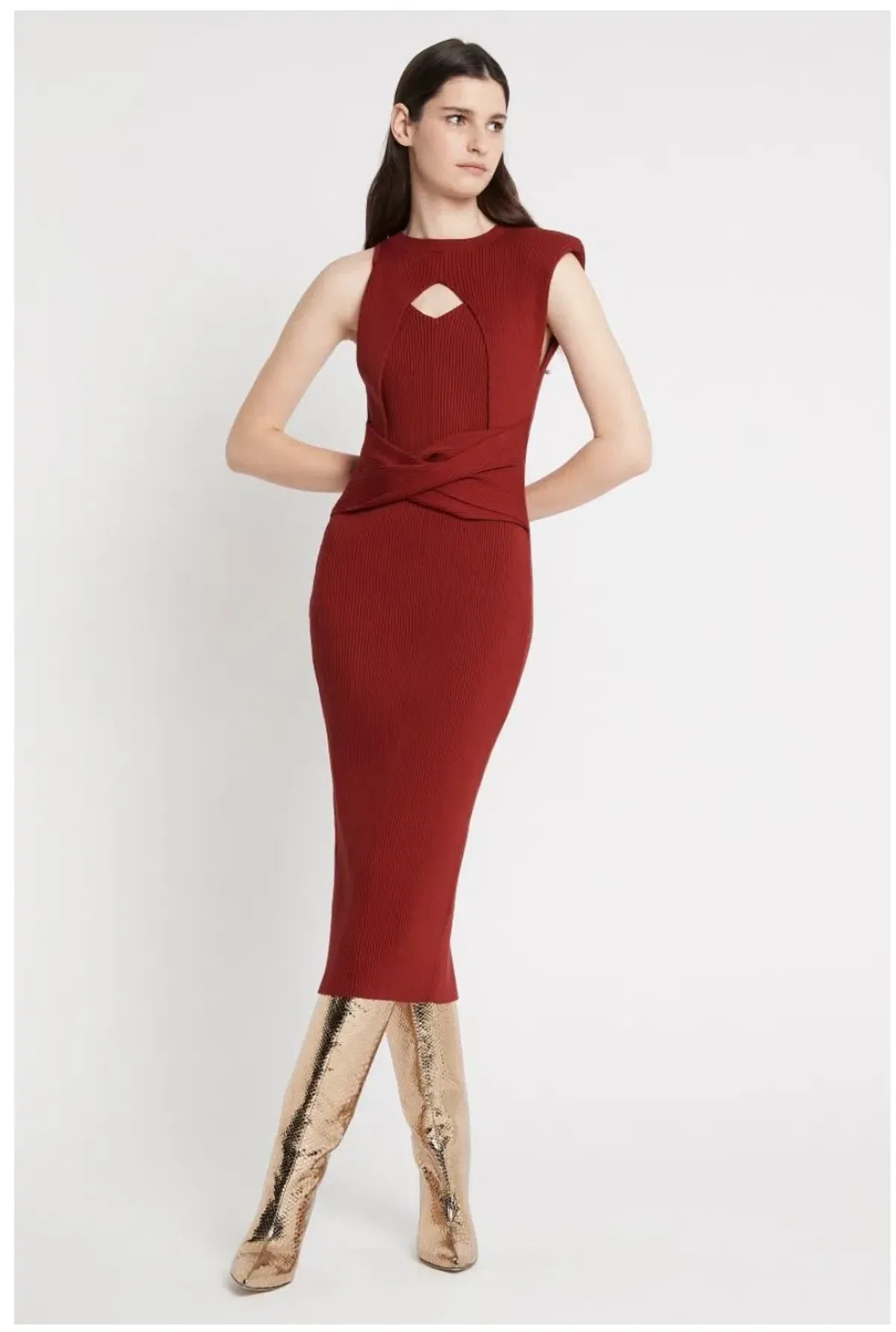 Sass & Bide No More Wishing Dress Red Size 8  for rent on The Volte - main image