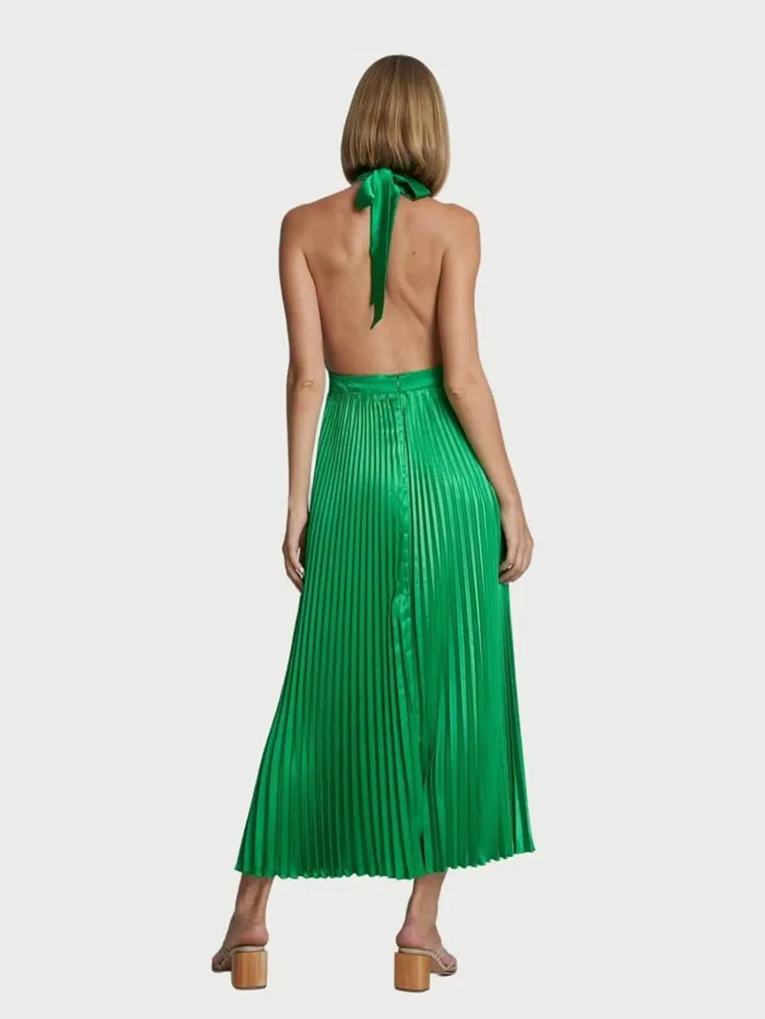 L'idee - Renaissance Gown Green - Size 8 for rent on The Volte - main image