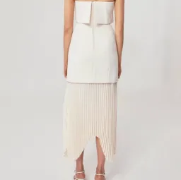 C/MEO Collective Take Seriously Dress White Size 8 for rent on The Volte - image 2