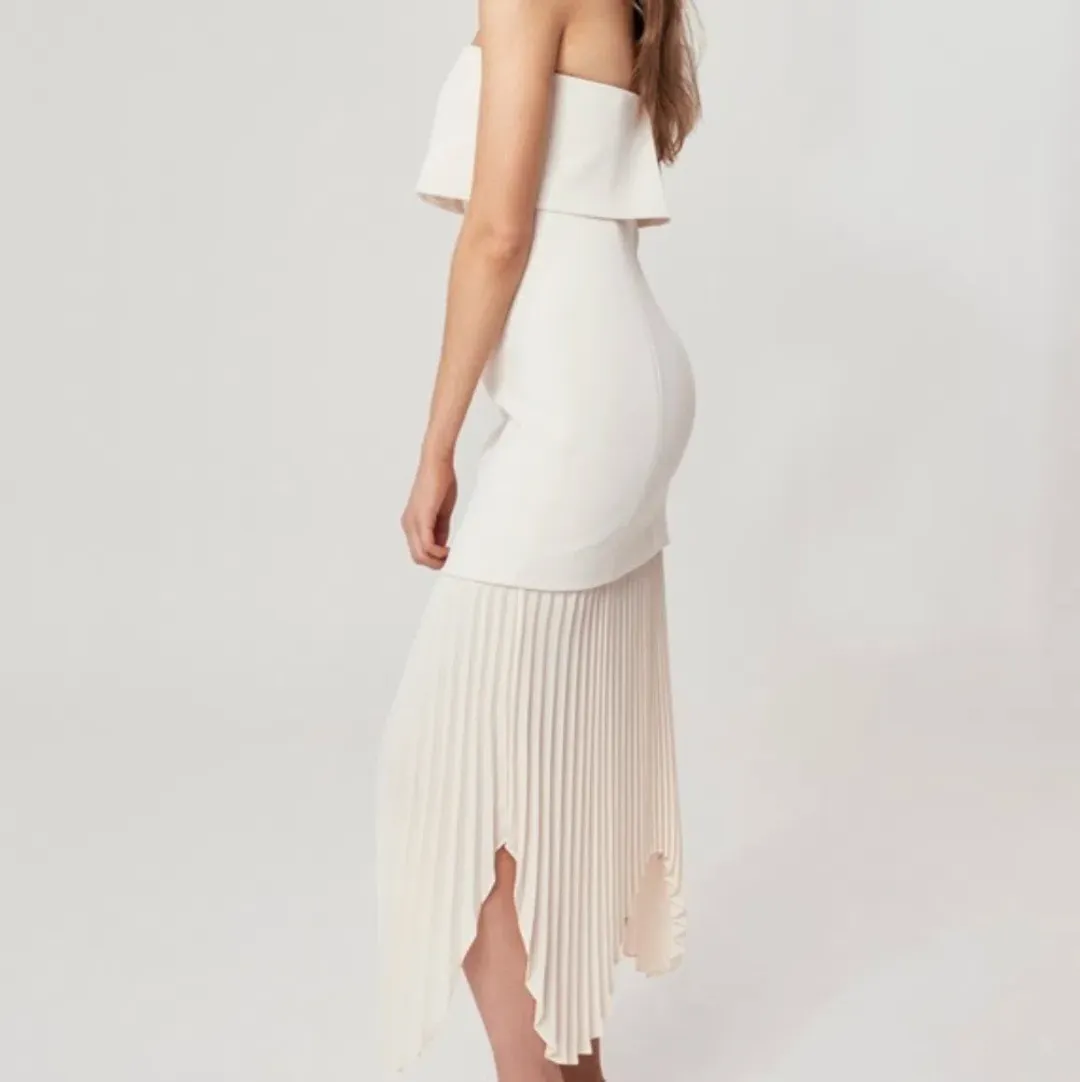 C/MEO Collective Take Seriously Dress White Size 8 for rent on The Volte - main image