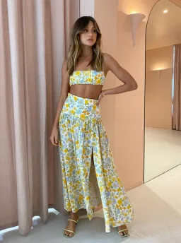 Bec & Bridge Cali Sun Top and Skirt Set Floral Size 8 for rent on The Volte - image 5