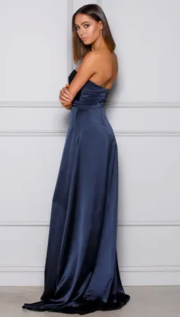 Elle Zeitoune Magnolia Dress Blue Size 10 for rent on The Volte - image 2