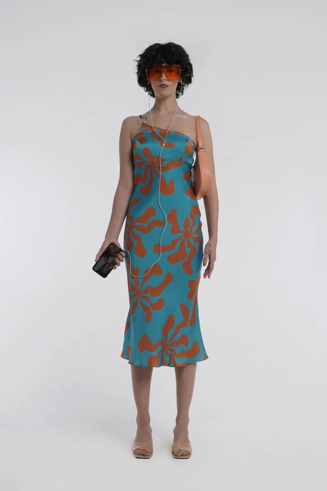 Arthur Bias Ring Dress Hawaii Print Size 8 for rent on The Volte - main image