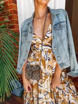 Bec & Bridge Eugenie Maxi Dress Print Size 10 for rent on The Volte - image 5