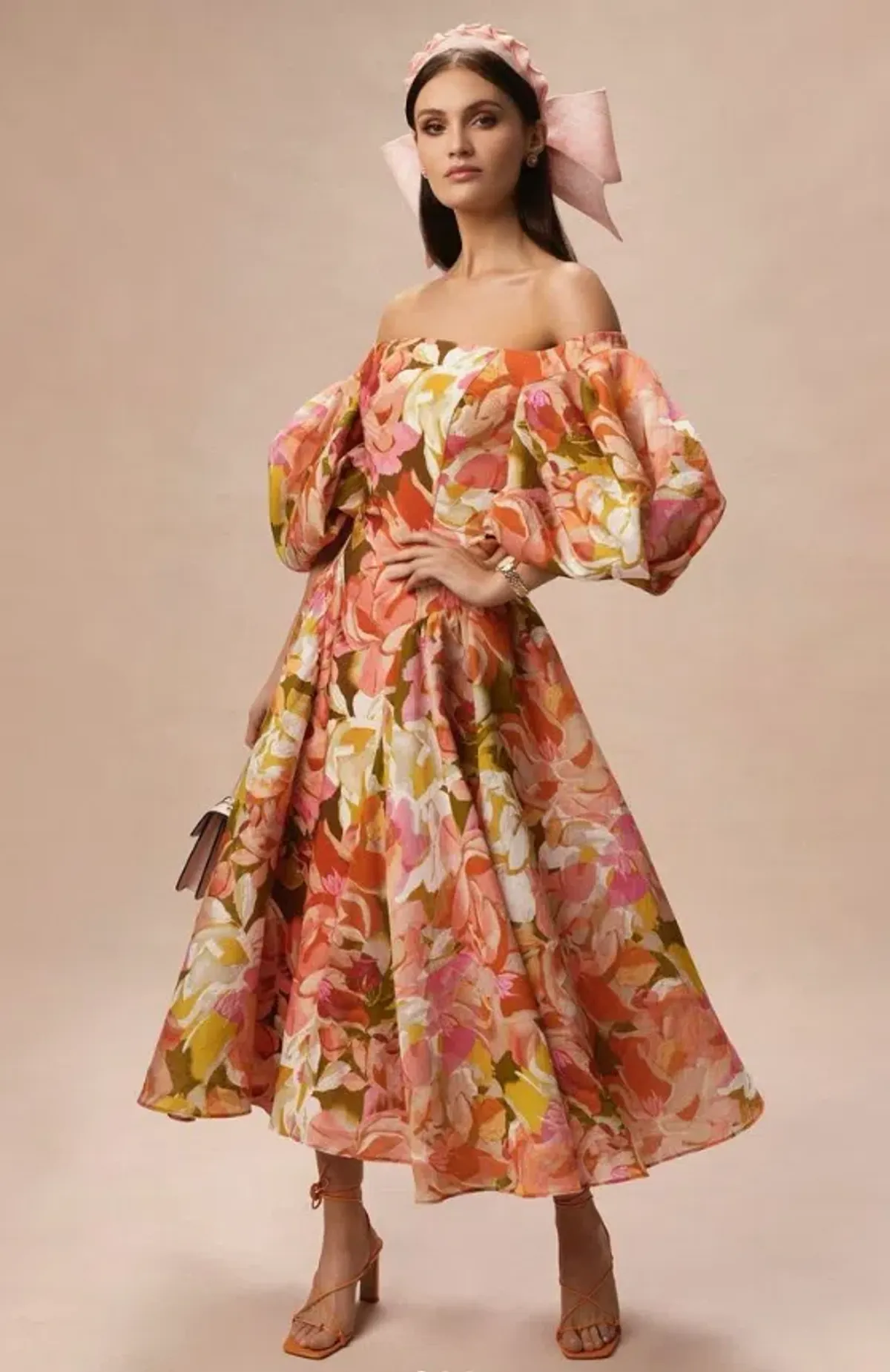 Acler Porter Dress Print Size 8 for rent on The Volte - main image