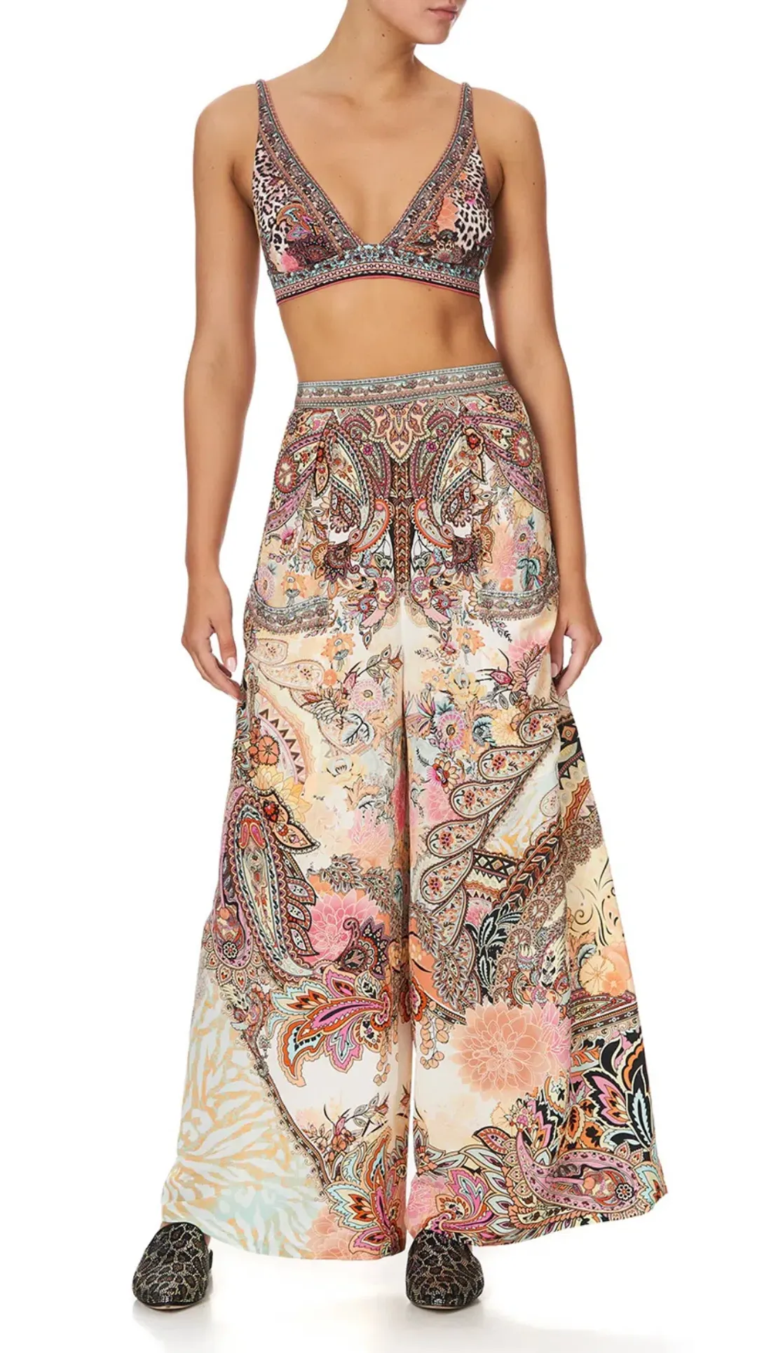 Camilla Carnaby Disco Bra Print Size 8 for rent on The Volte - main image