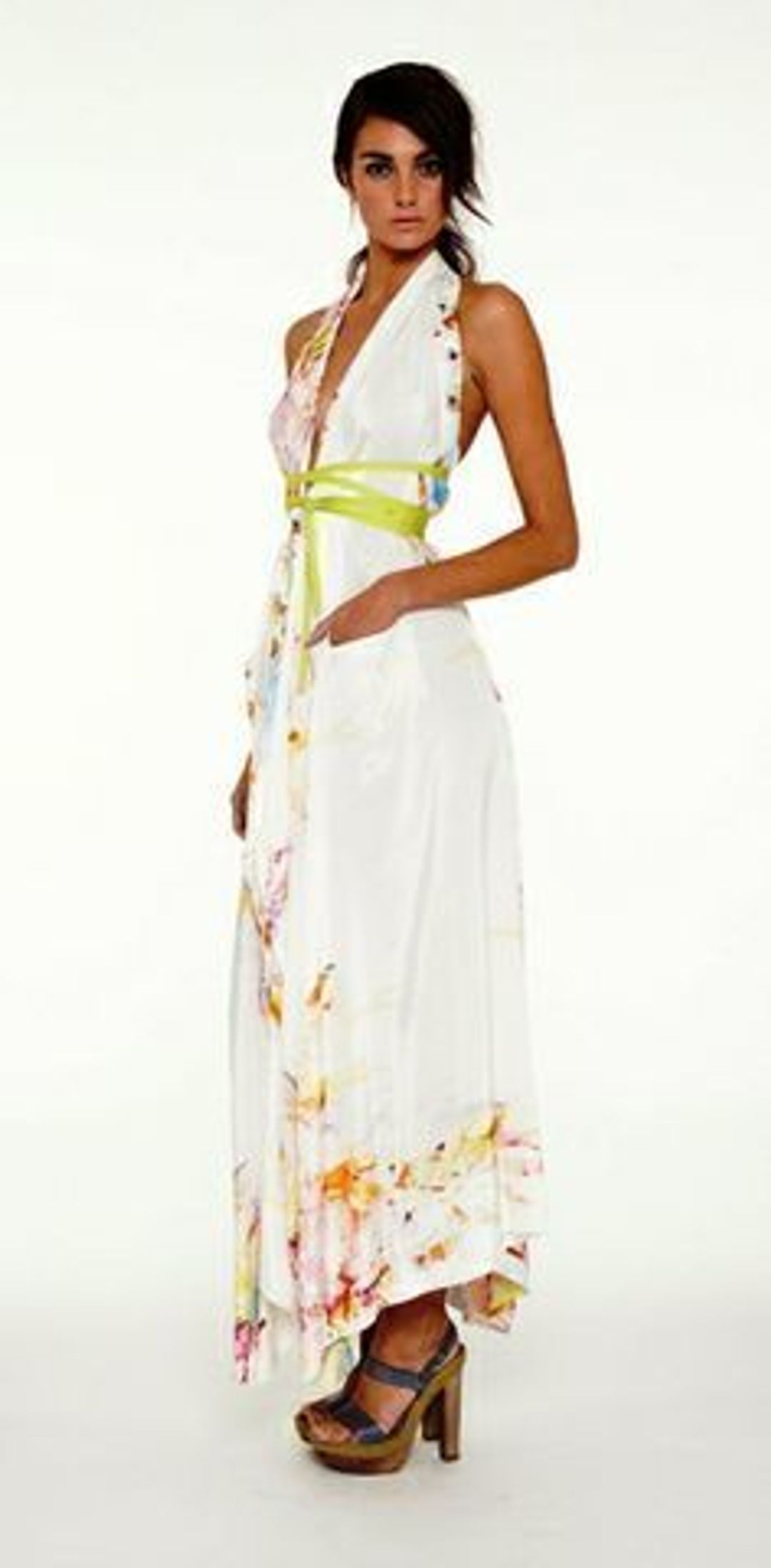 Suboo Printed Maxi Dress Floral One Size  for rent on The Volte - main image