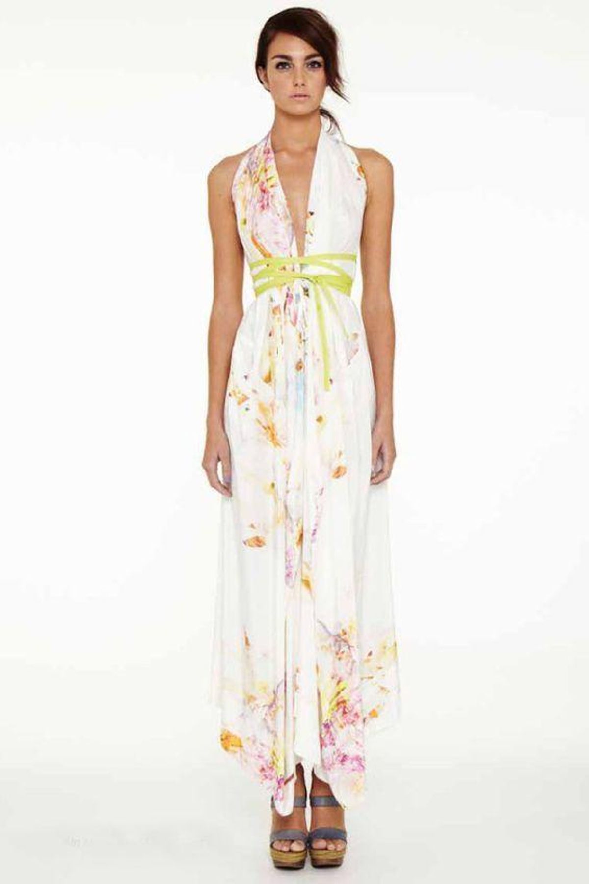 Suboo Printed Maxi Dress Floral One Size  for rent on The Volte - main image