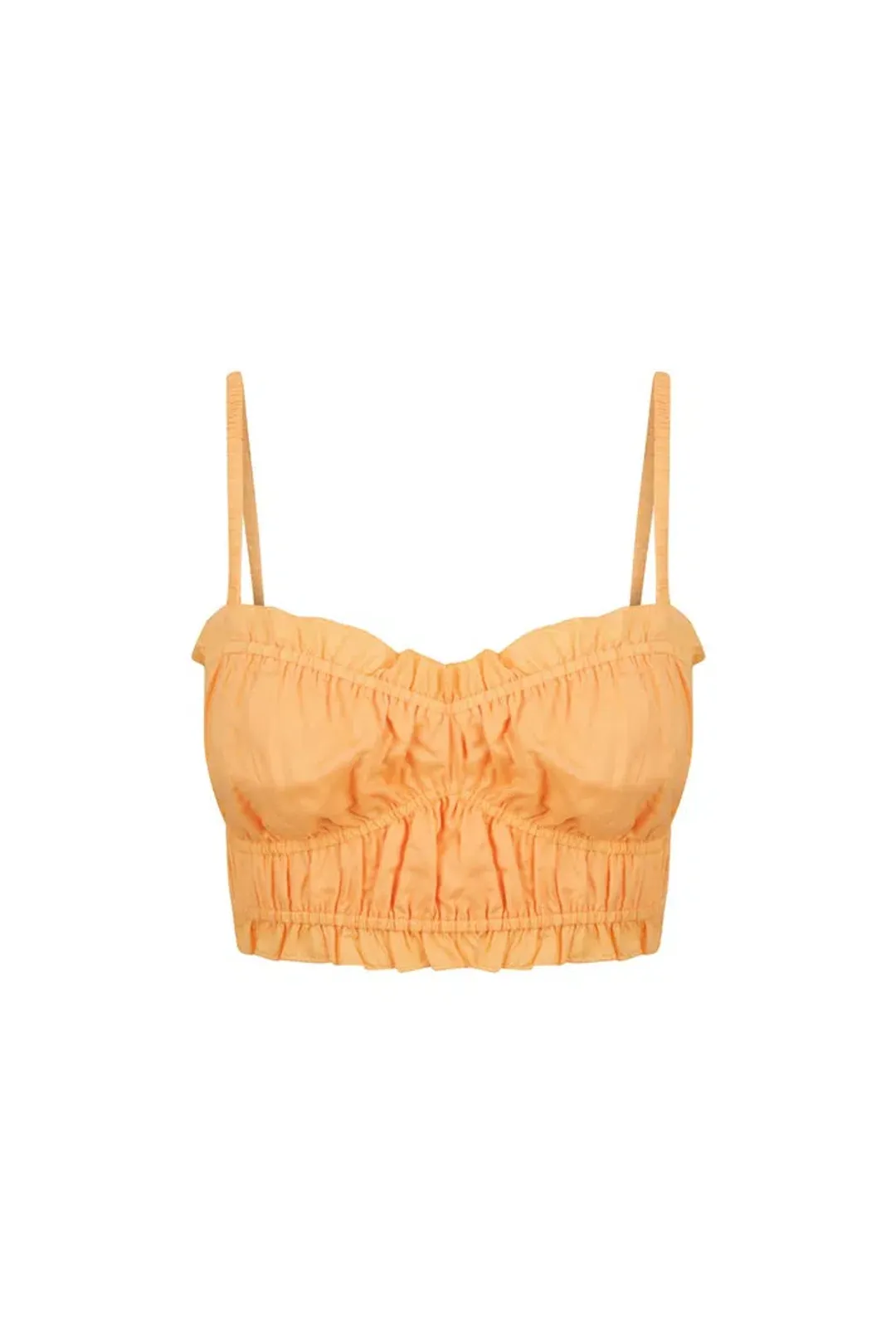 Hansen and Gretel Tina Top and Costello Skirt Set Orange Size 10 for rent on The Volte - main image