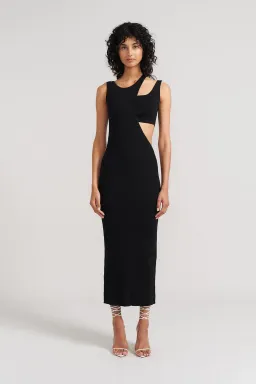 Henne Olympia Dress Black Size 8 for rent on The Volte - image 1