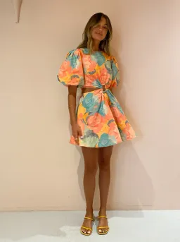 New Romantics Dolce Vita Short Sleeve Mini Dress Summer Rose Size 8 for rent on The Volte - image 5