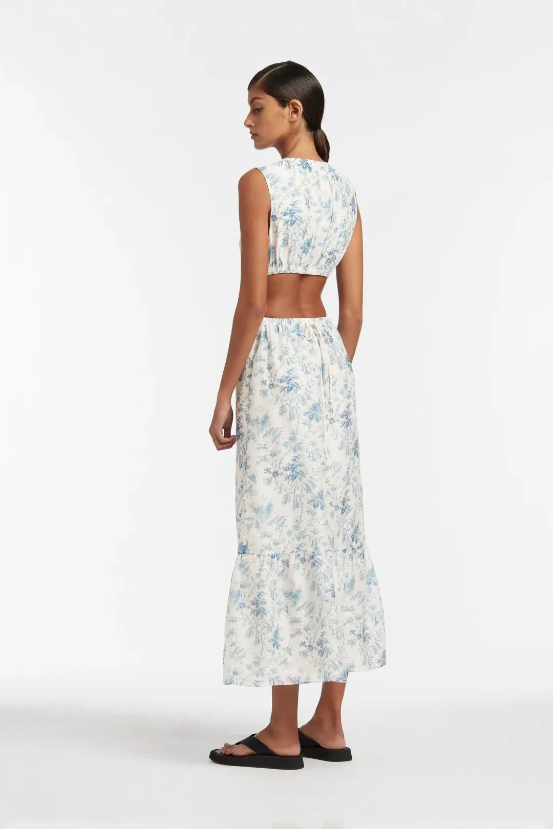 Sir the Label Clementine Cut Out Gown - Size 0  for rent on The Volte - main image