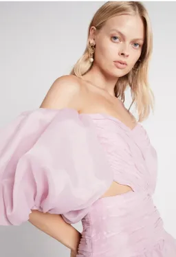 Aje Myriad Cut Out Mini Dress Lilac Purple Size 6 for rent on The Volte - image 5