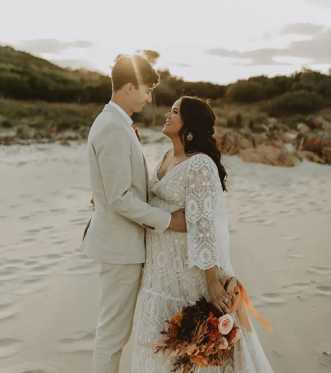 We Are Reclamation Be Love Gown White Size 18 for rent on The Volte - main image