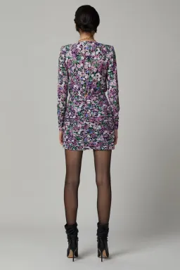 Bec & Bridge Anais Wrap Mini Dress Print Size 8 for rent on The Volte - image 2