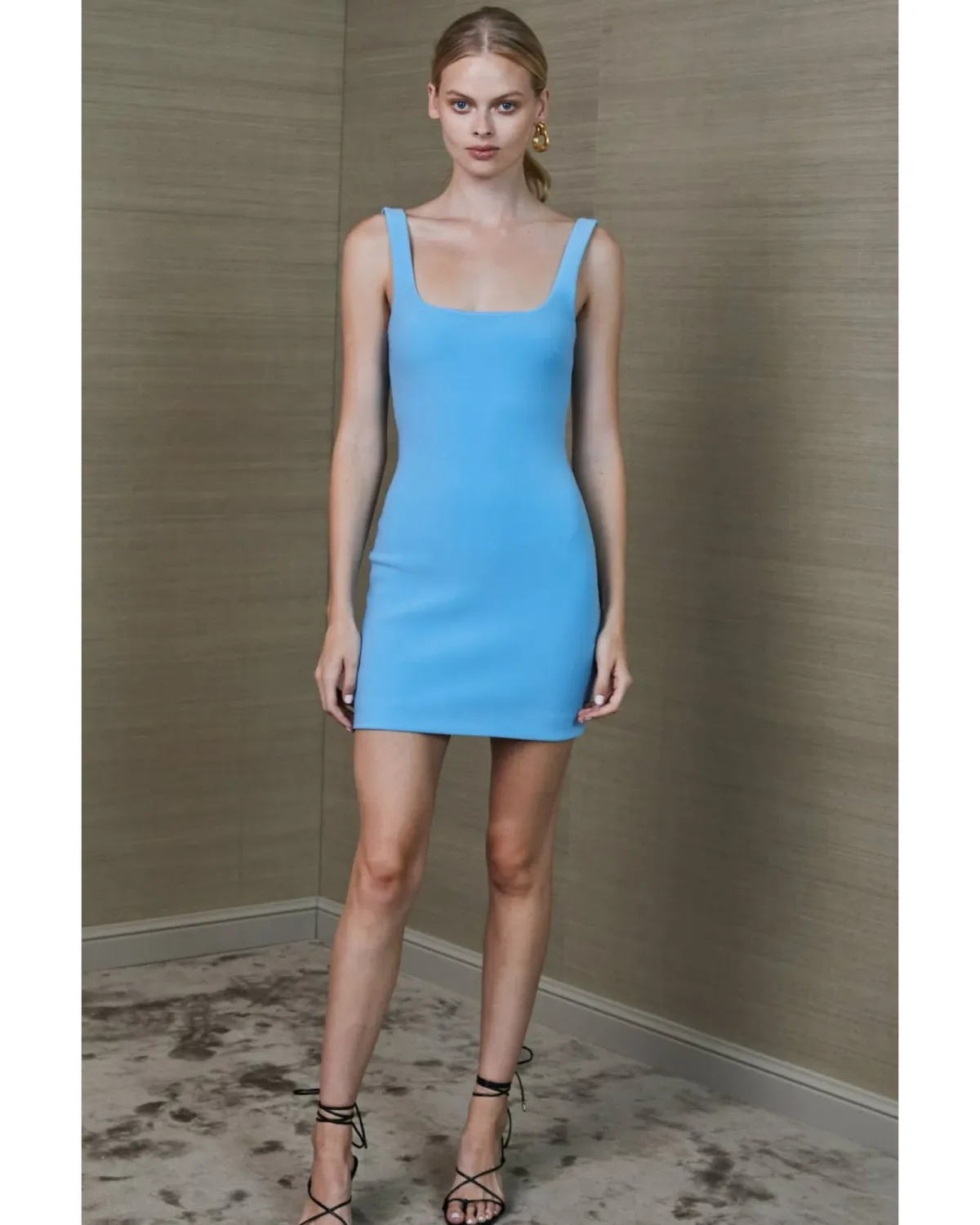Bec & Bridge Arlette Mini Dress Blue Size AU 8 for rent on The Volte - main image