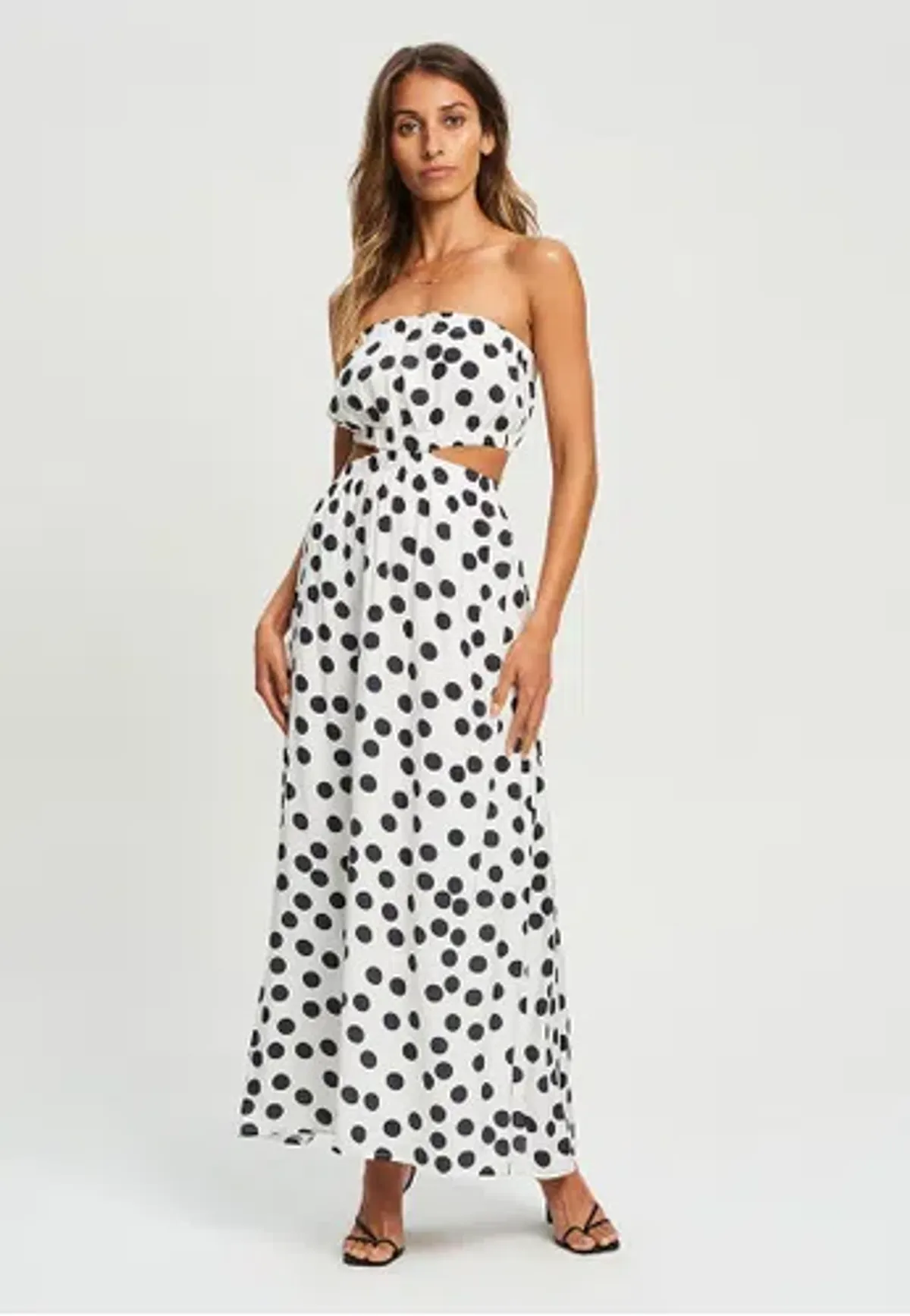 St Mrlo Blaire Midi Dress Print Size 10 for rent on The Volte - main image
