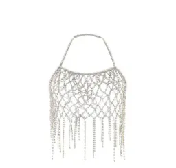Clio Peppiatt Marie Swarovski Halter Top Size 6 for rent on The Volte - image 2