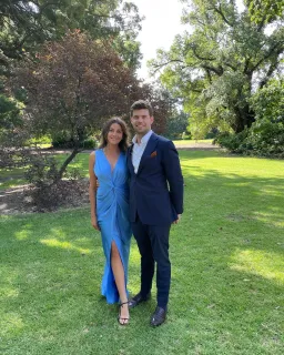 One Fell Swoop Gaia Maxi Dress Blue Size 12 for rent on The Volte - image 3