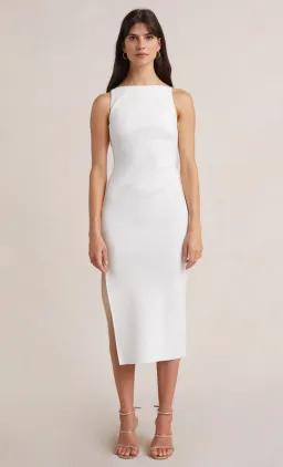 Bec & Bridge Be Mine Tuck Dress White Size 6 for rent on The Volte - image 1