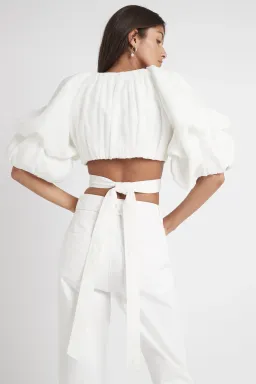 Aje Impression Top White Size 4 for rent on The Volte - image 2