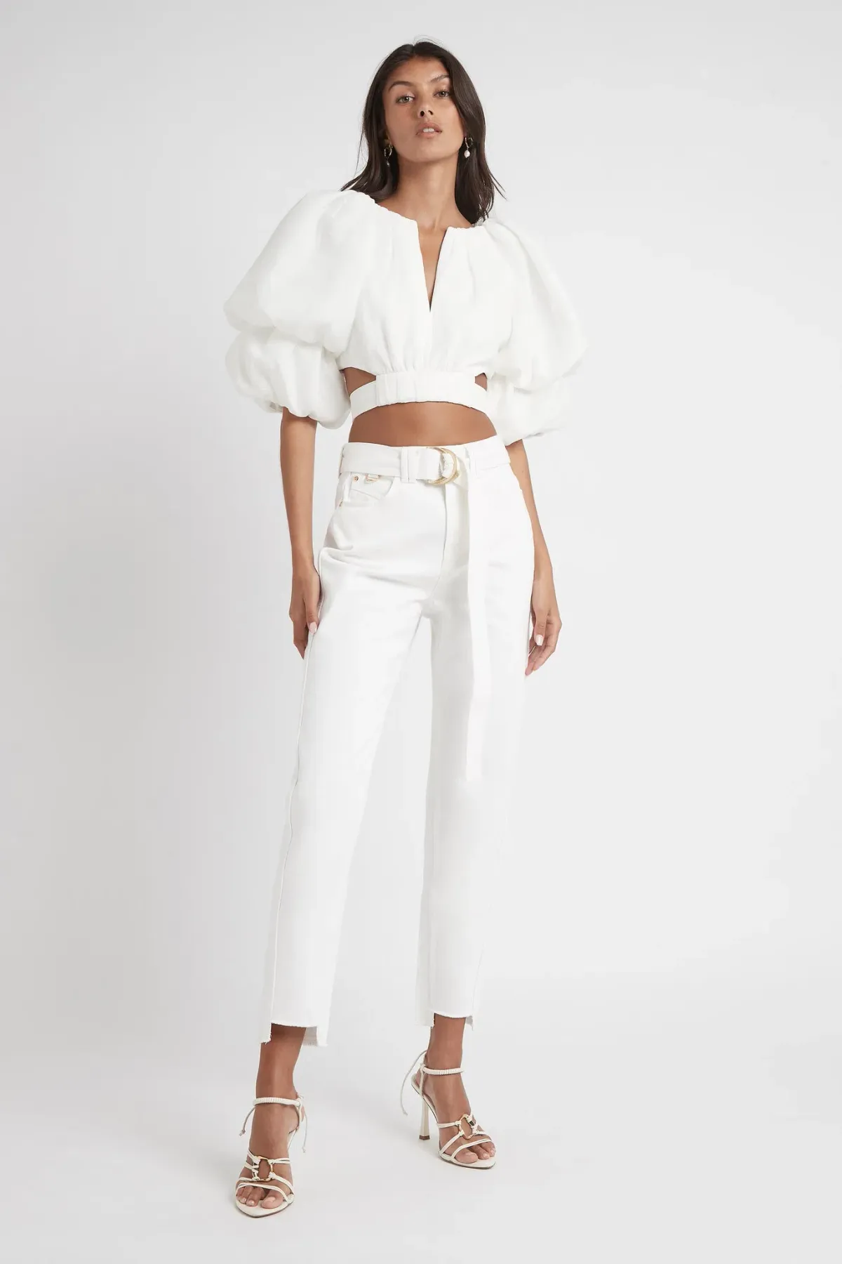 Aje Impression Top White Size 4 for rent on The Volte - main image