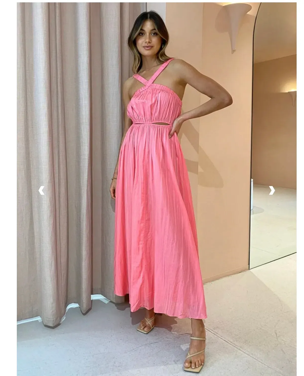 Steele Mirage Dress Pink Size 8 for rent on The Volte - main image