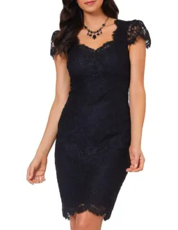 Alannah Hill I Think of You Dress Black Size 6  for rent on The Volte - image 1