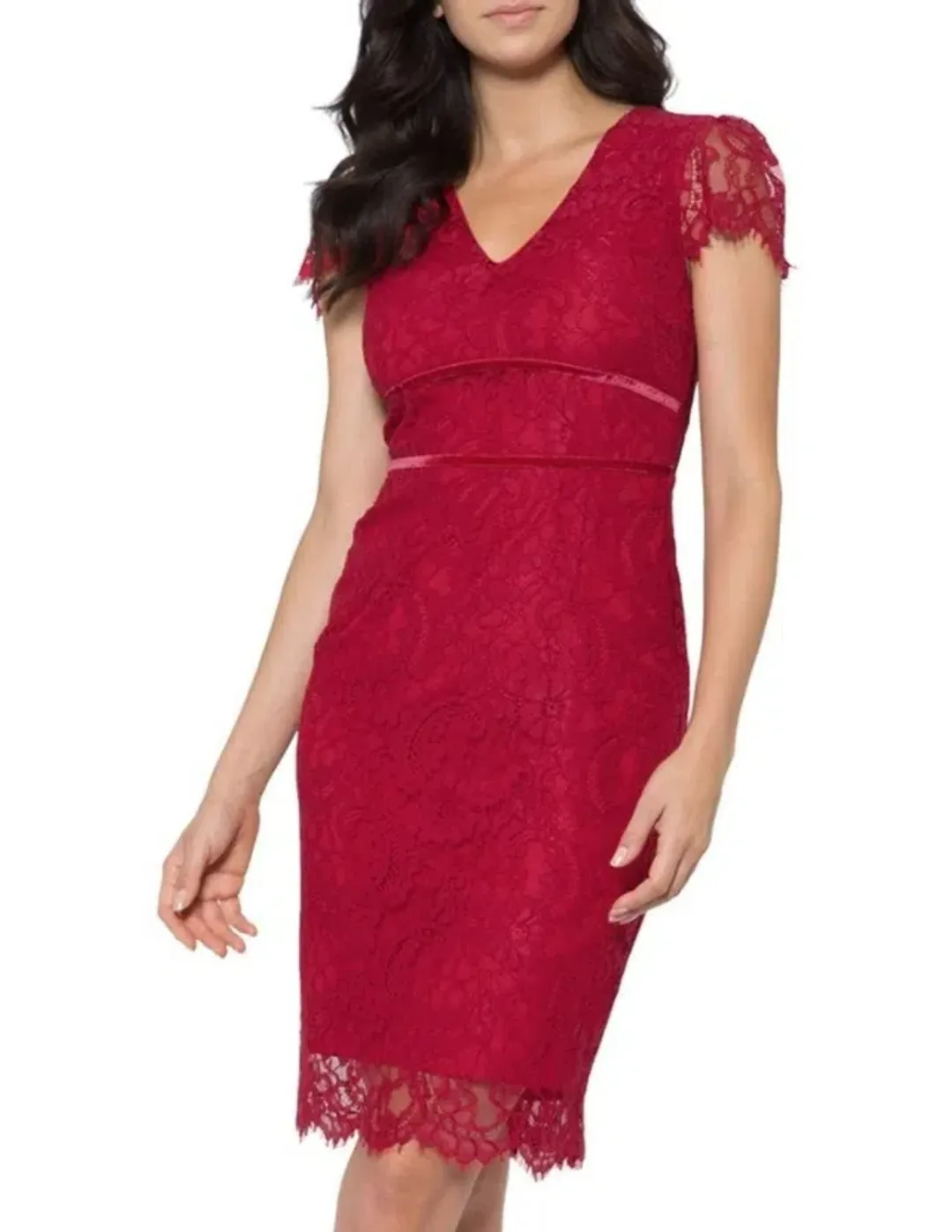 Alannah Hill Late Night Dress Red Size 6 for rent on The Volte - main image