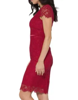 Alannah Hill Late Night Dress Red Size 6 for rent on The Volte - image 2