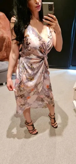 Sheike Floral Midi Dress Print Size 6 for rent on The Volte - image 1