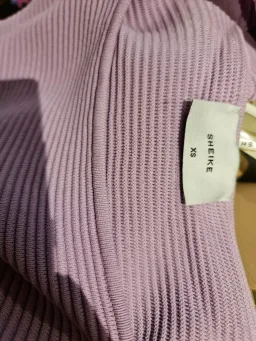 Sheike Bonnie Knit Midi Dress Lilac Purple Size 6 for rent on The Volte - image 6