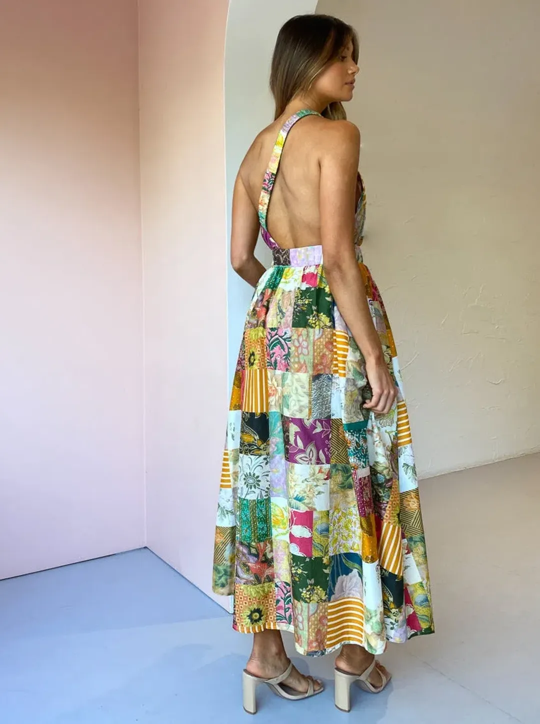 Alemais Hattie One Shoulder Midi Dress Print Size 8 for rent on The Volte - main image