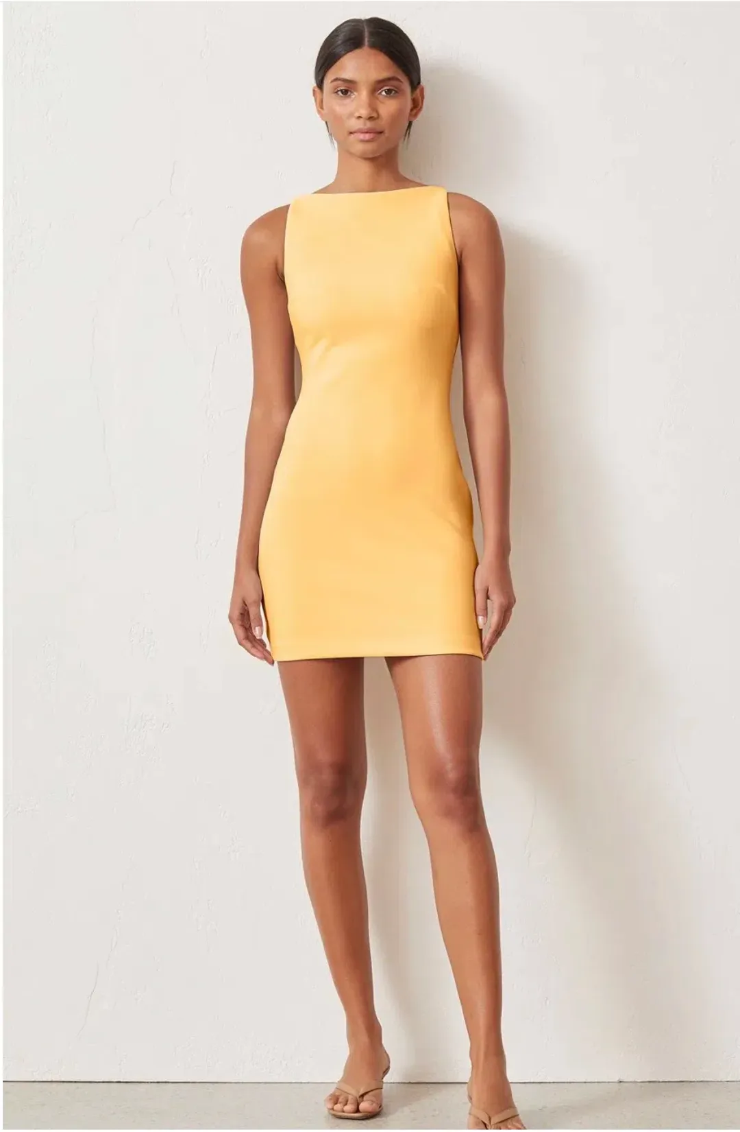 Bec & Bridge Raphaela Mini Dress Orange Size 8 for rent on The Volte - main image