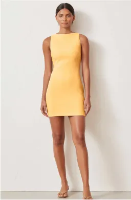 Bec & Bridge Raphaela Mini Dress Orange Size 8 for rent on The Volte - image 1