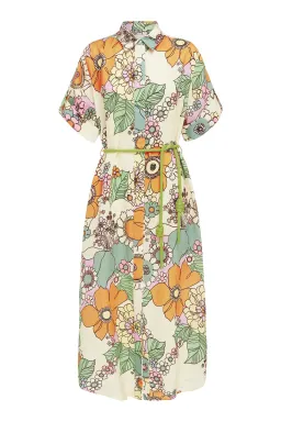 Alemais Farrah Shirtdress Print Size 6 for rent on The Volte - image 4