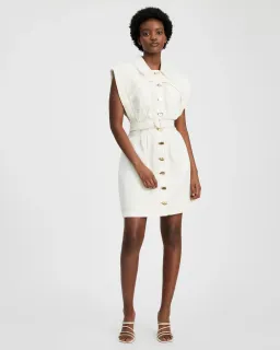 Acler Westcroft Dress White Size 8 for rent on The Volte - image 1